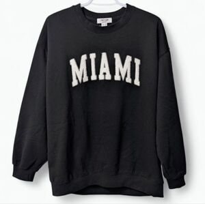 Refuge Miami Fleece Crewneck Sweatshirt